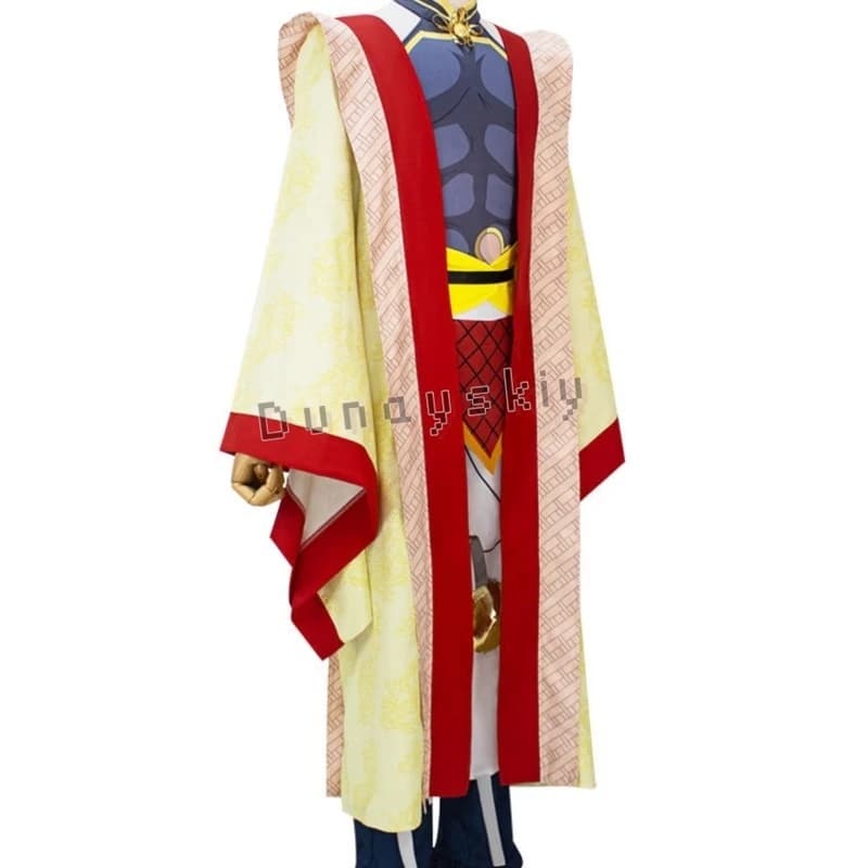 Parrucca e Accessori per Cosplay di Qin Shi Huang, Tatuaggi Finti 3D Giapponesi di Ragnarok per Ragazzi, Protezione per Unghie, Tatuaggi Temporanei per Palcoscenico