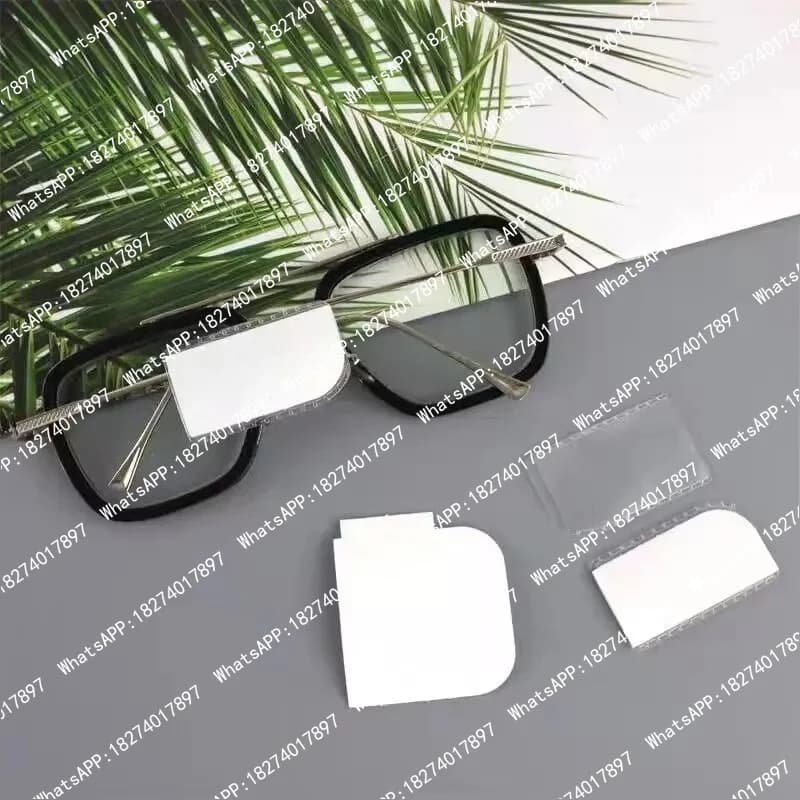 500 Pezzi Etichette Espositive per Occhiali in PVC Satinato, Cartellini Prezzo per Montature Ottiche, Gioielli, Occhiali da Vista, Porta Etichette Sospese