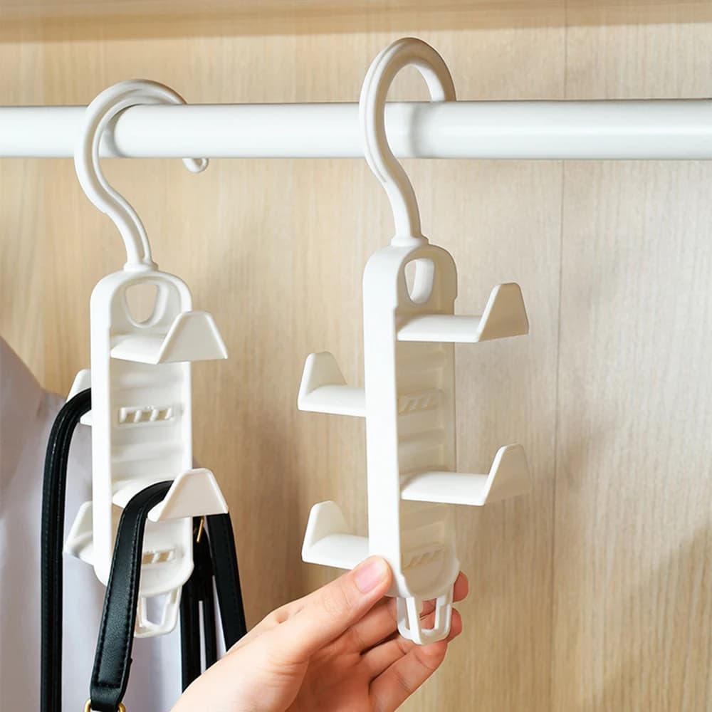 Organizer for Bags, Multifunctional Hangers, Door Bags and Hats for Hanging on Door Without Drilling, Hook Straps Without Tracks