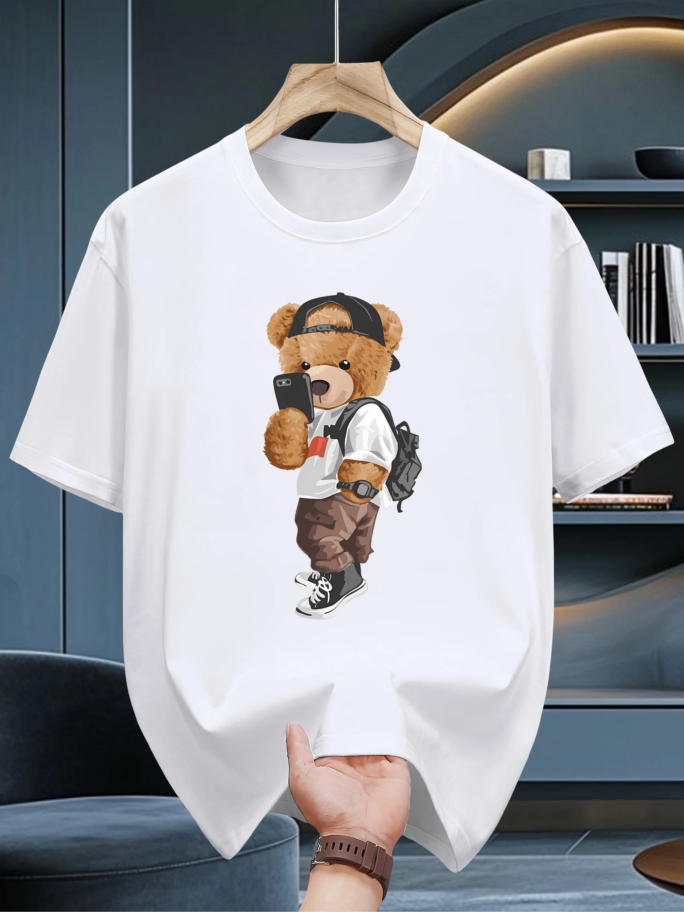 Summer T-shirt Men's Trendy Casual Multi-Purpose Sweatshirt Korean Style Cool Brand Collar T-shirt