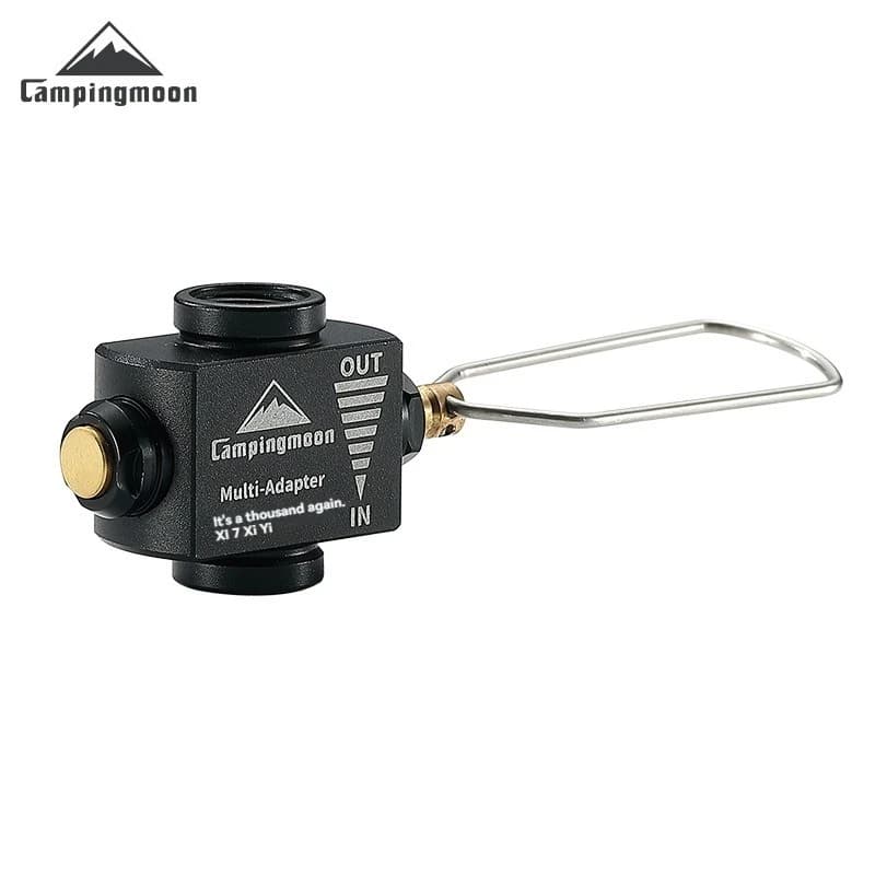 CAMPINGMOON BKZ15 Camping Stove Accessories, Gas Tank Adapter, Refill Valve and Inflatable Lift