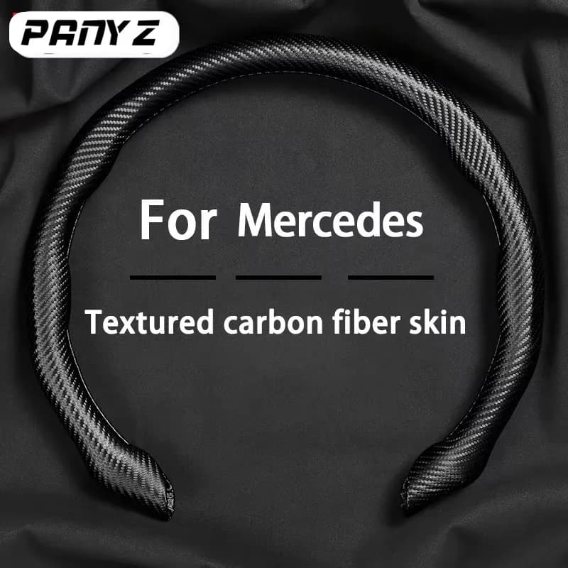 Smoky leather cover for self sweat absorption for Mercedes-Benz class C class E class S W163 W204 W210 W220 W124