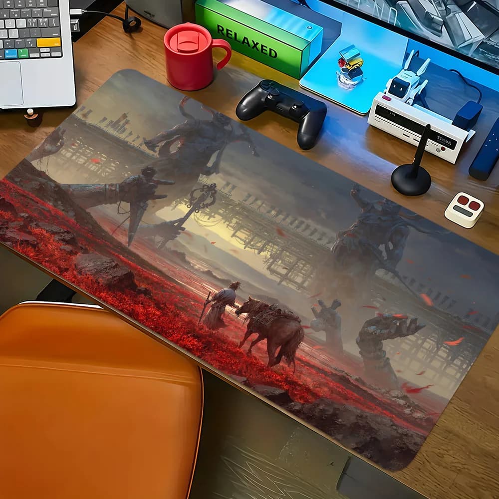 Game Meet Cool W-Where Winds Mouse Pad Non-slip Thickened MousePad Large Writing Lockedge Office Student Gaming Cushion