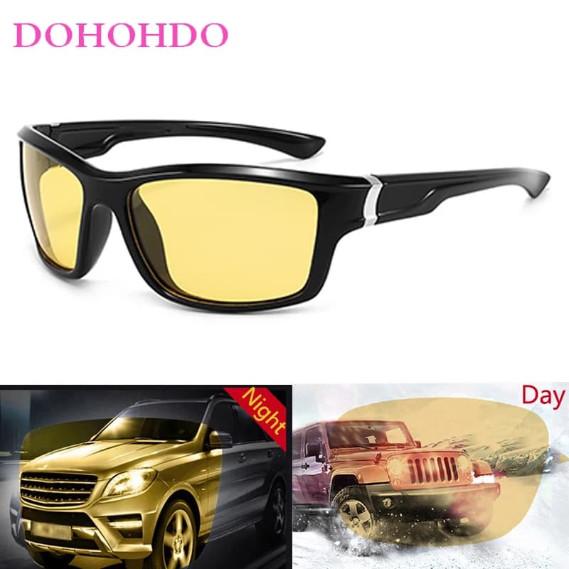 2026 Fashion Designer Guida Pesca Occhiali da sole polarizzati Donna Sport all'aria aperta Visione notturna Antiriflesso Occhiali da uomo UV400 Lentes