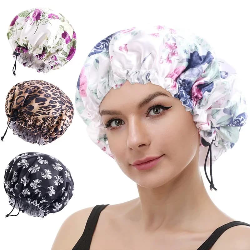 New adjustable double layer waterproof headphones kitchen anti-oil makeup fumes hood shampoo bath thickening headset for sleeping headset