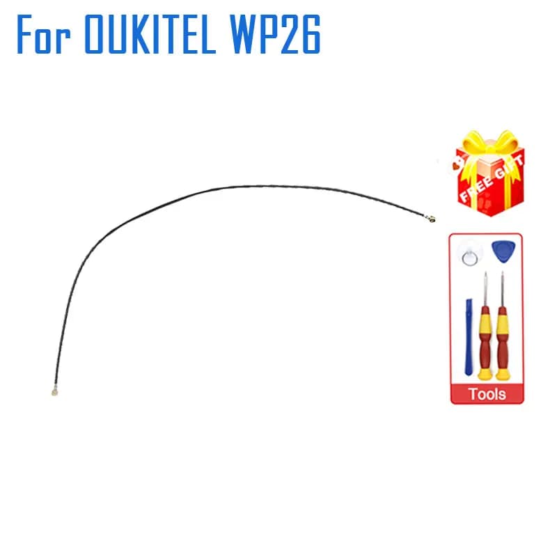 New OUKITEL WP26 Antenna Sticker Cell Phone NFC Antenna Coaxial Wire Connector Wifi Signal Antenna Flex Cable For Oukitel WP26