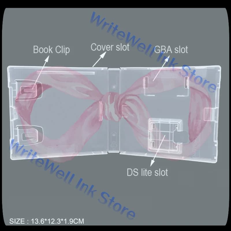PP Game Card Storage Box Plastic Shell Protective Box Clear Plastic Organizer Box Holder Case For Switch NDS NDSL NDSi 3DS 2DS