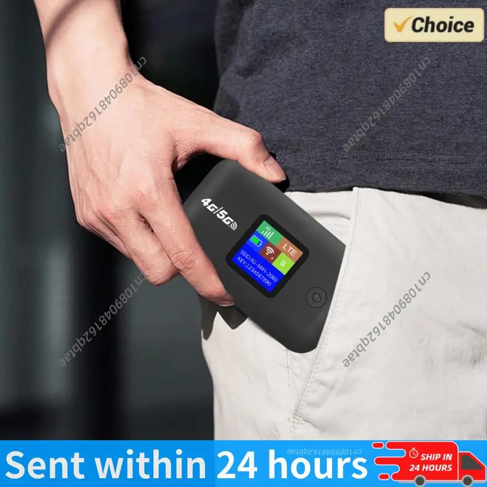 4G LTE WiFI Router wifi Repeater 3000mAh Portable Unlock 4G Wireless Router with SIM Card Slot Outdoor Hotspot 150Mbps Pocket
