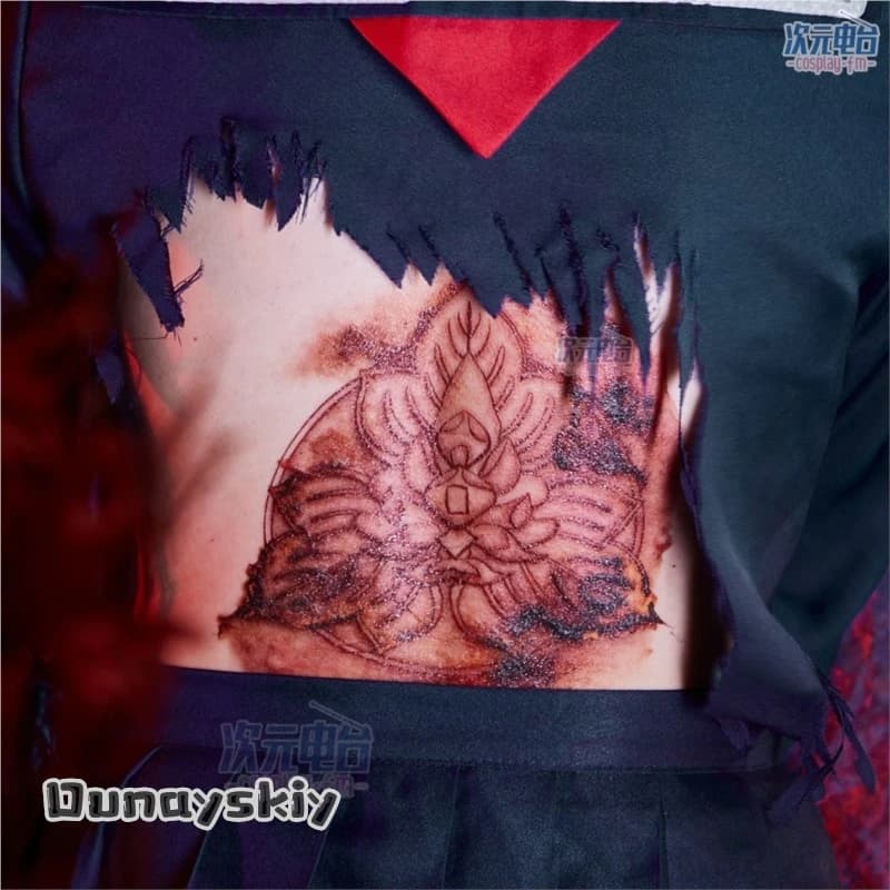 Amanda Cos@ASilHillF Ent HillF Makina Cosplay Rear Tattoo Sticker Prop Rear Tattoo Sticker fake adult body arm Waterproof