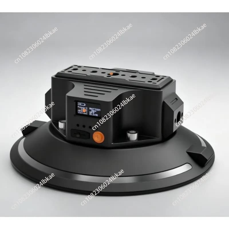 4. Supporto a ventosa elettrico da 5/5,6 pollici - Base resistente per riprese con action camera in auto e all'aperto