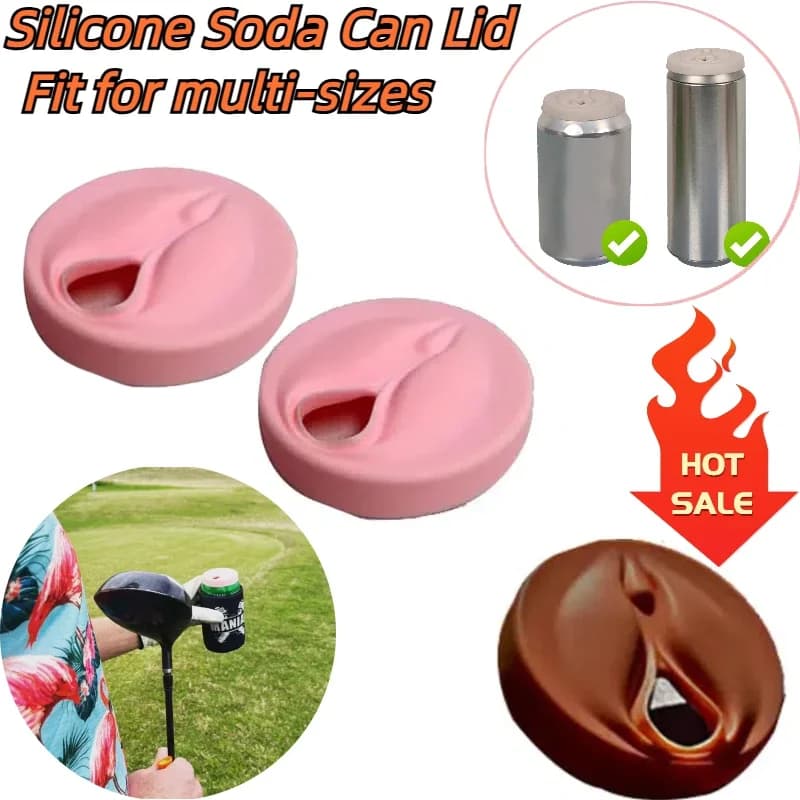 Coperchi per lattine di soda a prova di perdite Tappo di bottiglia sigillato in silicone Tappo per lattine di bevande per birra portatile Regalo per la festa della mamma durevole e sicuro ed ecologico