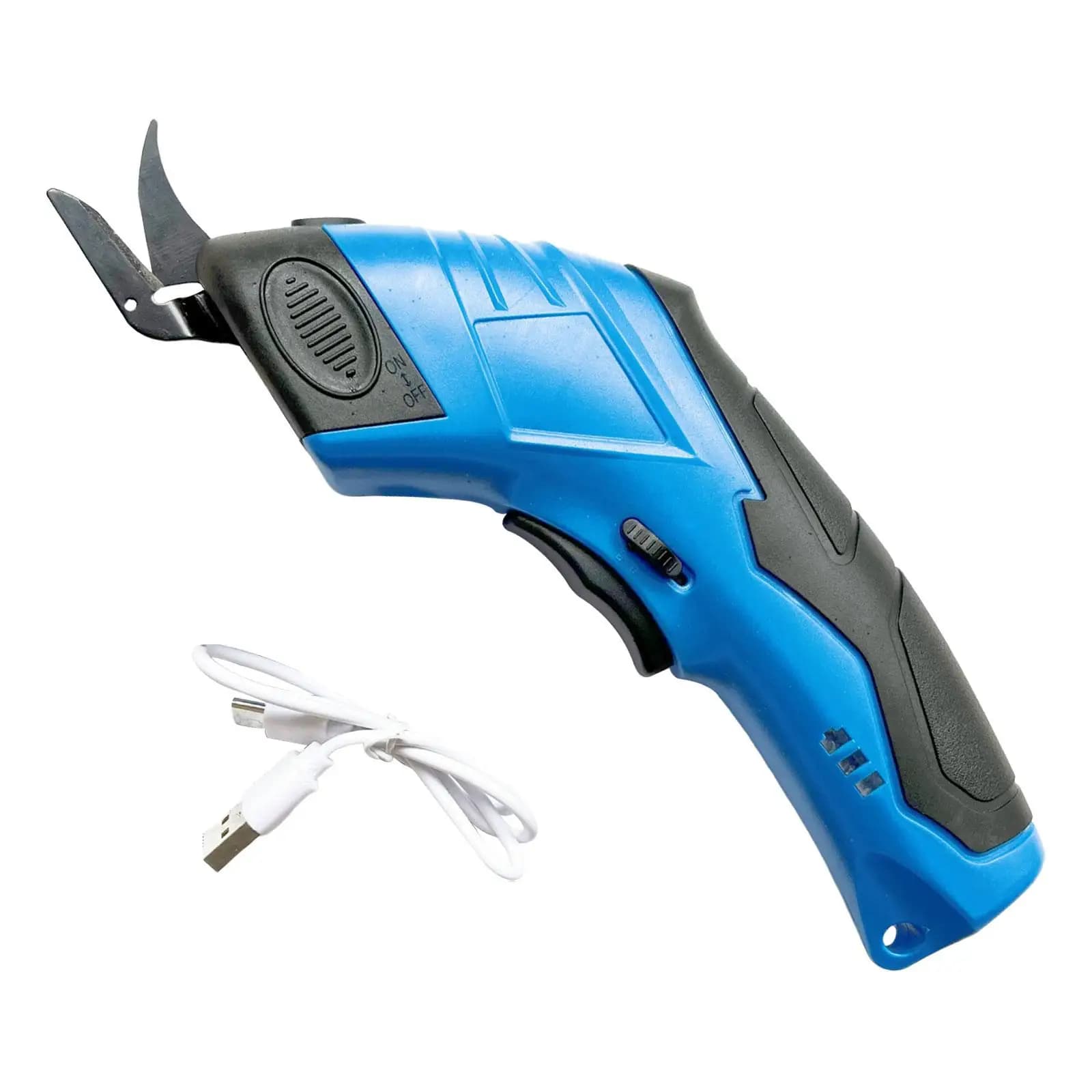 Electric Scissors Heavy Duty Thickness Portable Clothing Cutting Box Tailor Scissors for Rubber Box Cloth Crafting Carpet