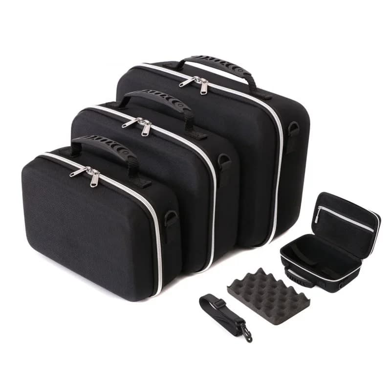 3.5 inch desktop Hard drive Disk case equipment accessories box case Big size Digital storage Projector box For VR drone