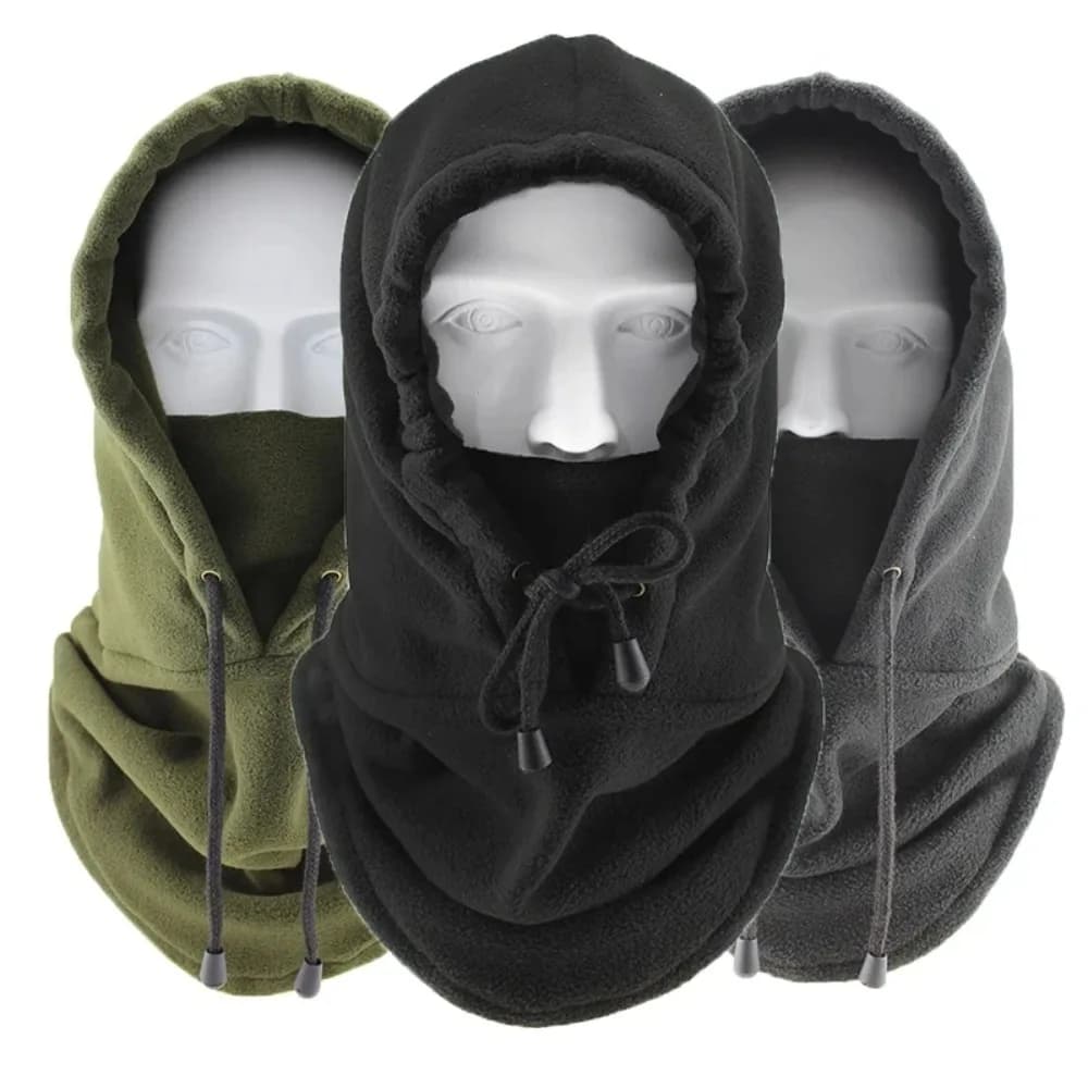 Winter Passboard Hot Windproof in Polar Pile, Unisex Adjustable Thermal Mask for Cycling, Moto and Skiing