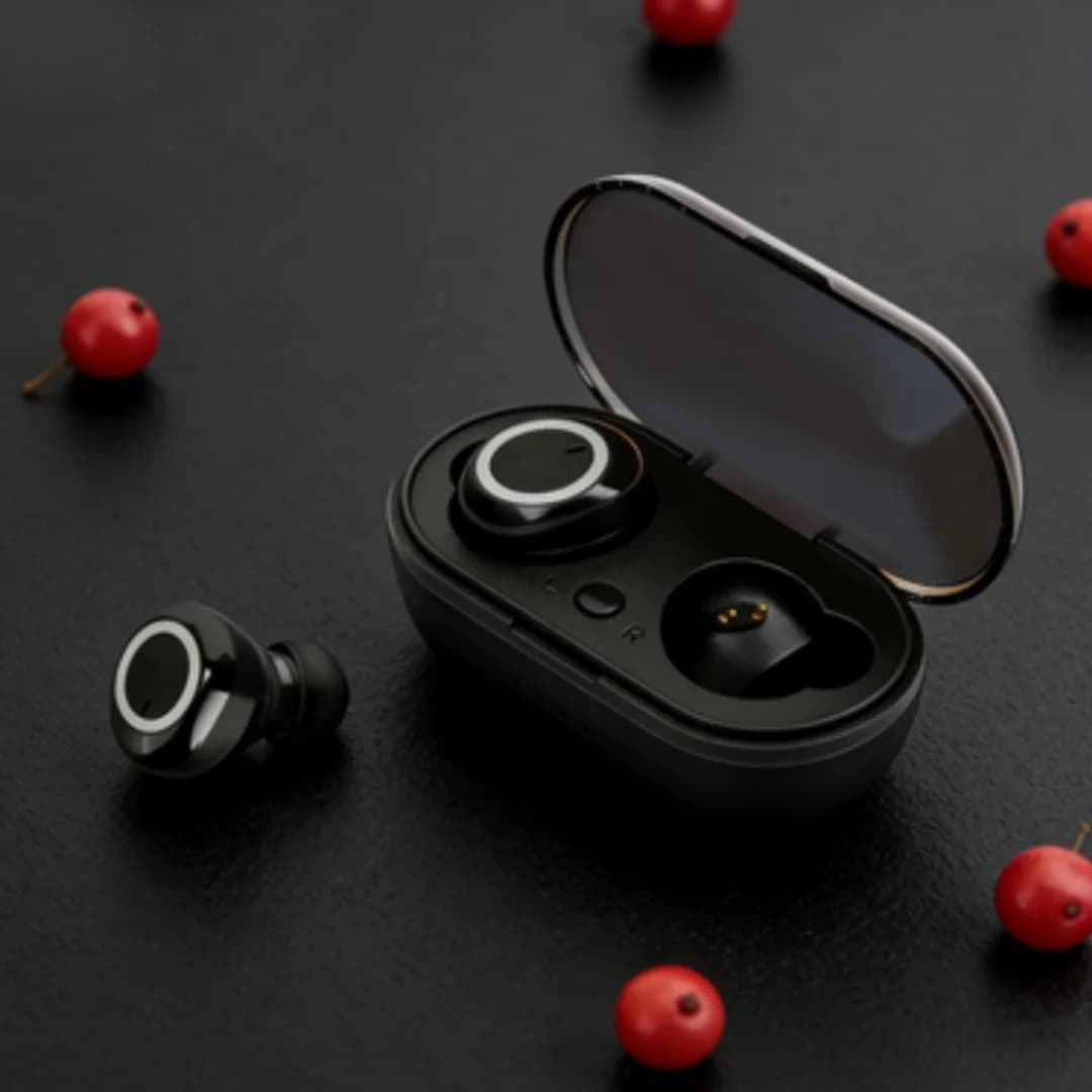 TWS V5.0 Wireless Headphone Bluetooth Sport Stereo Headphones Waterproof Headphones with smartphone microphone