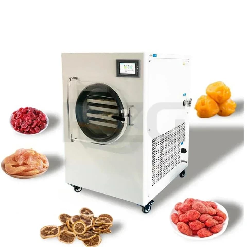Househol Frutta Alimenti Mini Liofilizzatore domestico essiccato sotto vuoto con pompa a vuoto USA