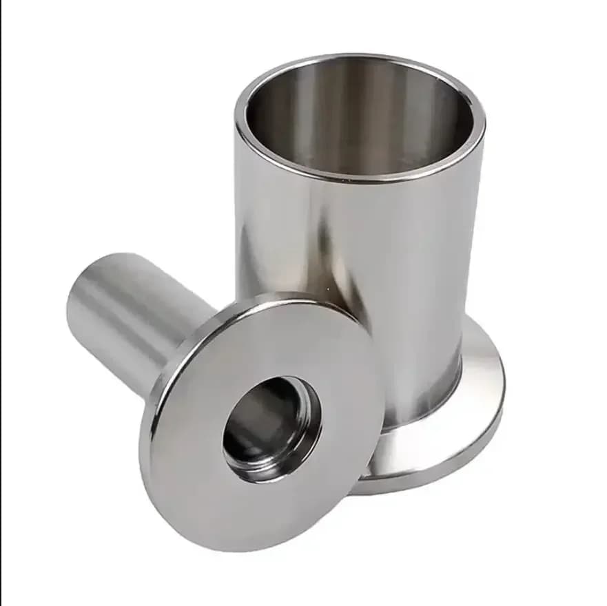 20-100mm Altezza KF 10 16 25 40 50 Ghiera per saldatura sottovuoto SUS304 Raccordo per tubi sanitari in acciaio inossidabile Homebrew