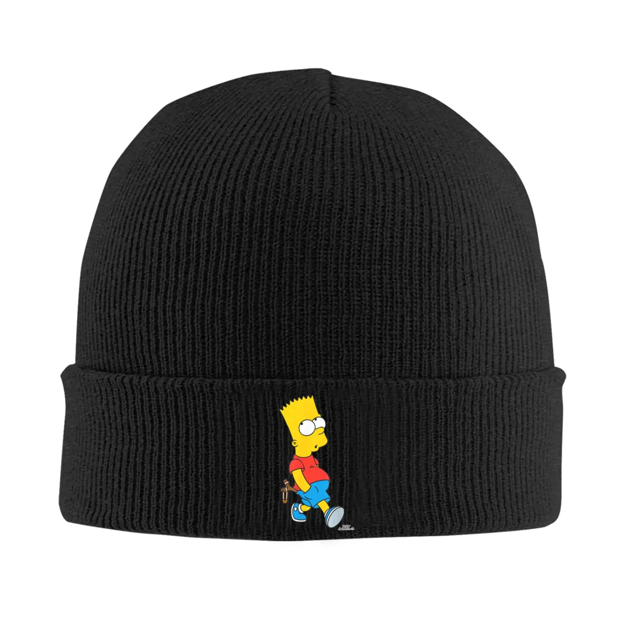 The S-simpson With Slingshot Beanie Hats Cappello lavorato a maglia Unisex Adulto Casual Berretti elastici Autunno Outdoor Modello Bonnet Hats