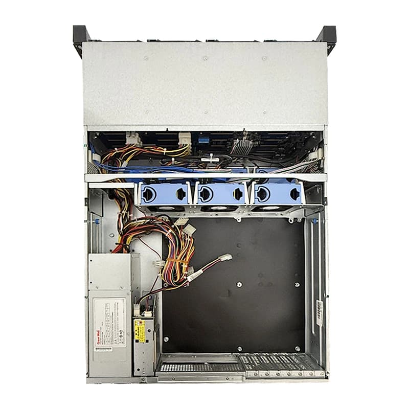 Case Server Rackmount 4U 36 Bay con Backplane SATA SAS Hot Swap 12G, Chassis NAS per Archiviazione in Rack, Connettore, Ventola di Raffreddamento, Alimentatore USB