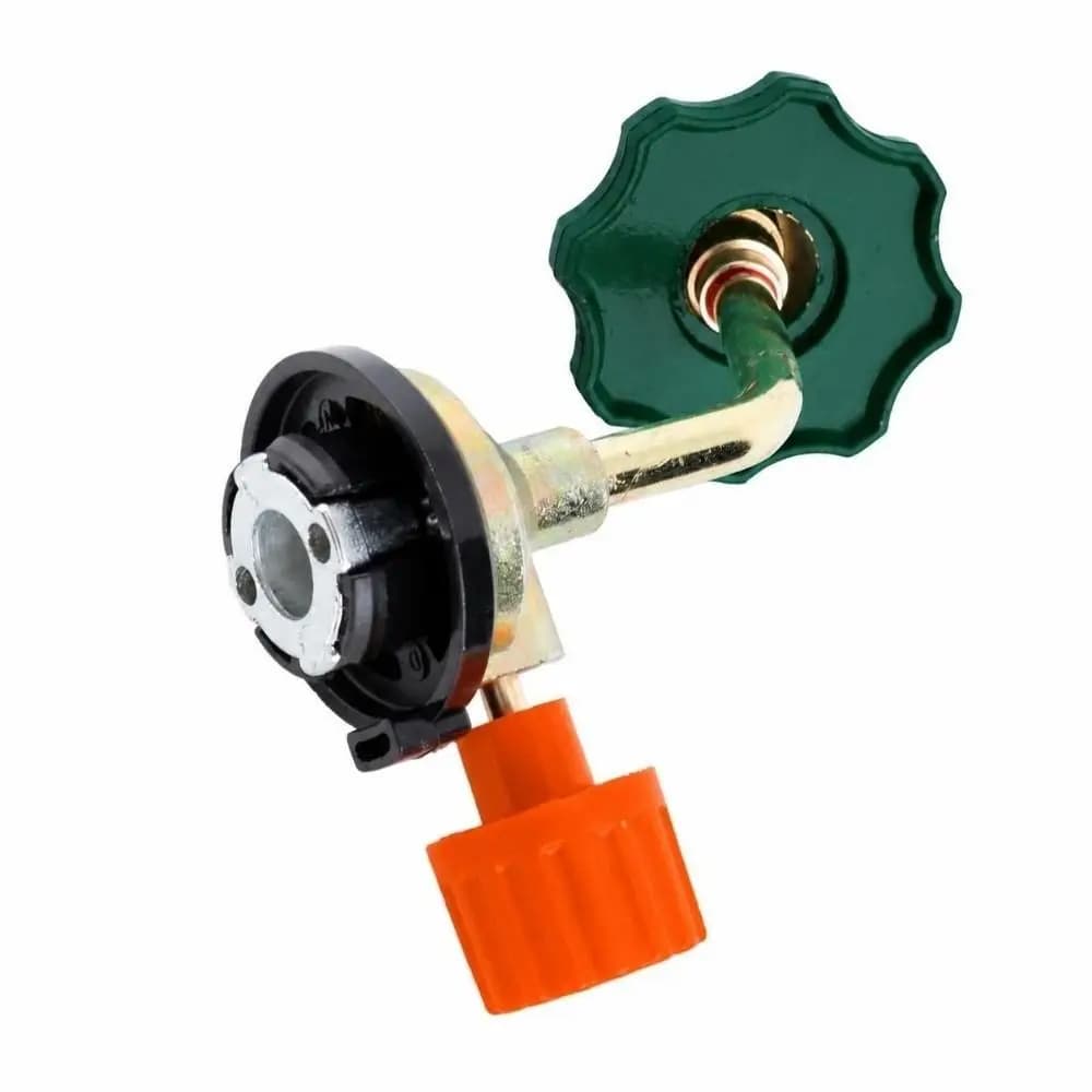 Reusable Butane Cylinder Refill Adapter Secure Metal Fitting Durable Camping Stove Accessory Fuel Transfer Connector Hiking