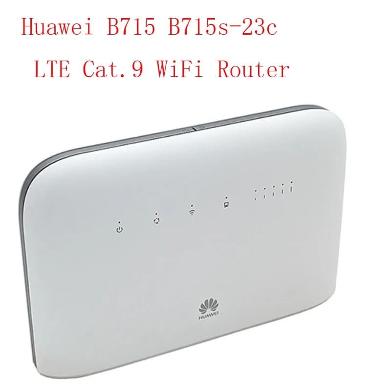 Unlocked New Huawei B715s-23c 4G LTE Cat9 Huawei B715 CPE 4G WiFi Router +2PCS ANTENNA