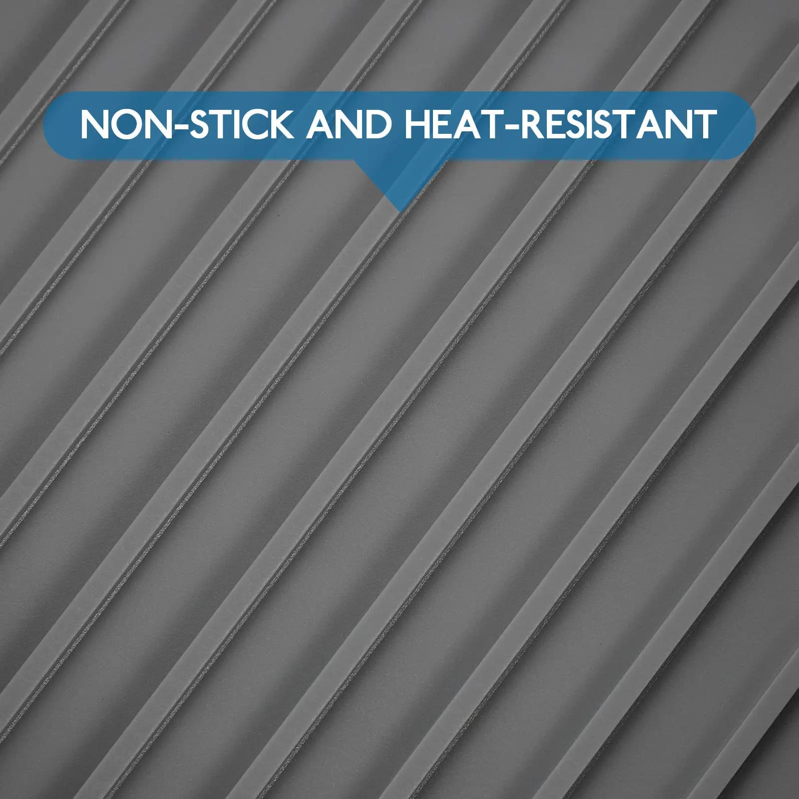 Vaschetta in Silicone per Friggitrice ad Aria, Rotonda, Antiaderente, Resistente al Calore, Compatibile con Forno, Microonde e Vaporiera