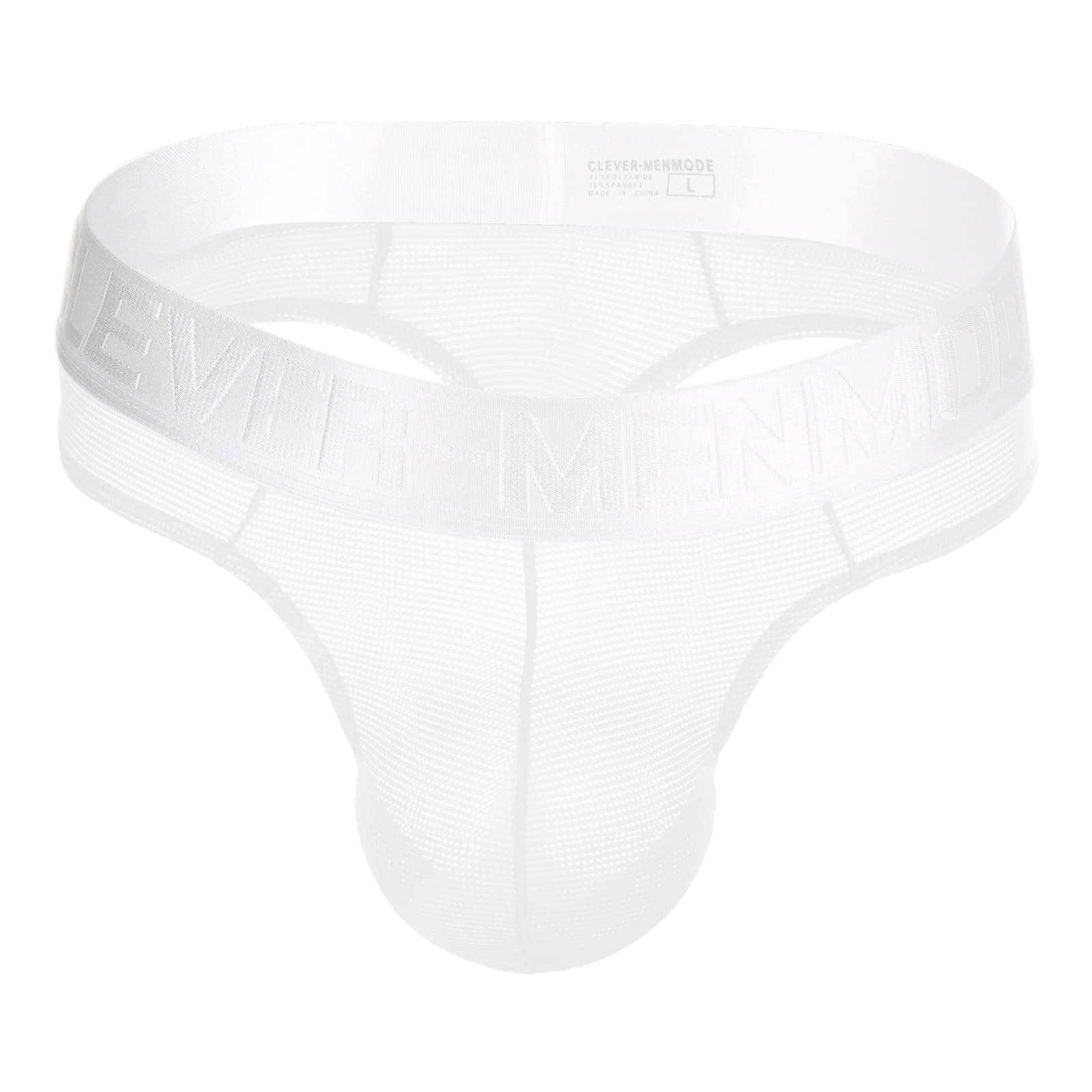 Intimo uomo in rete trasparente, perizoma sexy, slip con tasca per il pene, G-string trasparente, slip a T-back.
