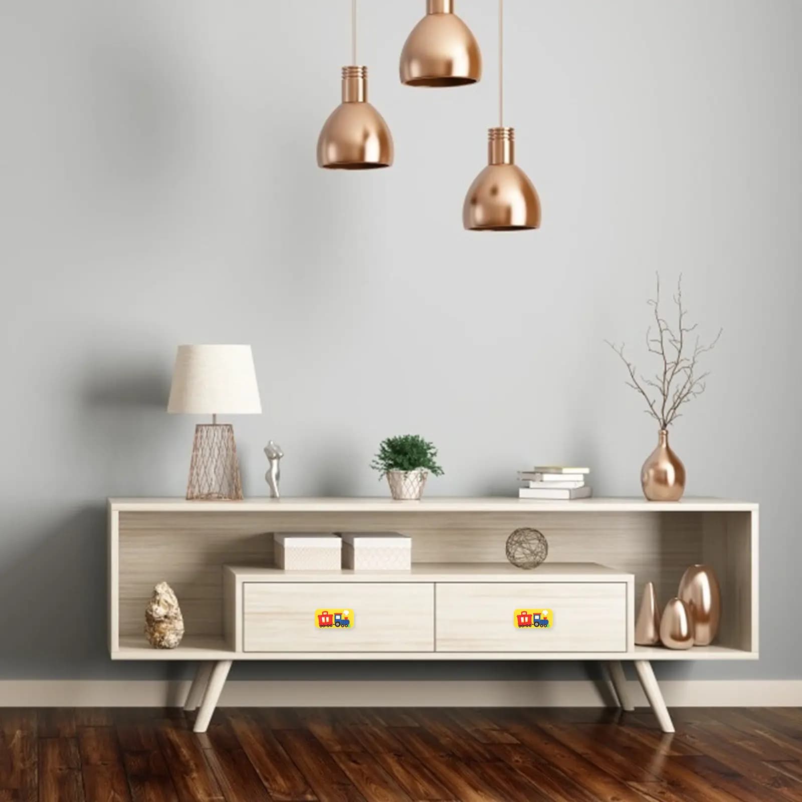 4 maniglie per porte di armadietti in stile cartone animato, pomelli per cassetti in ceramica verniciata, maniglie per mobili, per cucina, camera da letto, libreria