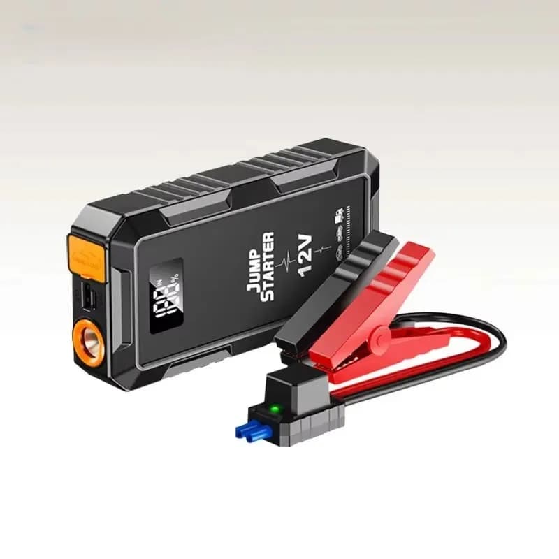 Avviatore di Emergenza per Auto con Ricarica Wireless e Power Bank Portatile - Booster Batteria Auto 12V