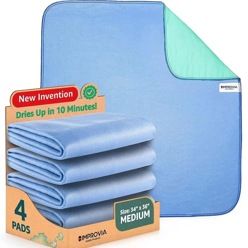 1 Pezzo Tappetino Assorbente Riutilizzabile e Lavabile per Urina di Animali Domestici, Impermeabile, per Cani e Gatti, Protezione per Materasso per Incontinenza Adulti