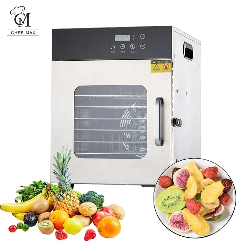 Piccola essiccatrice per disidratare frutta Uso domestico Essiccatore per alimenti Disidratatore commerciale per frutta secca e verdura