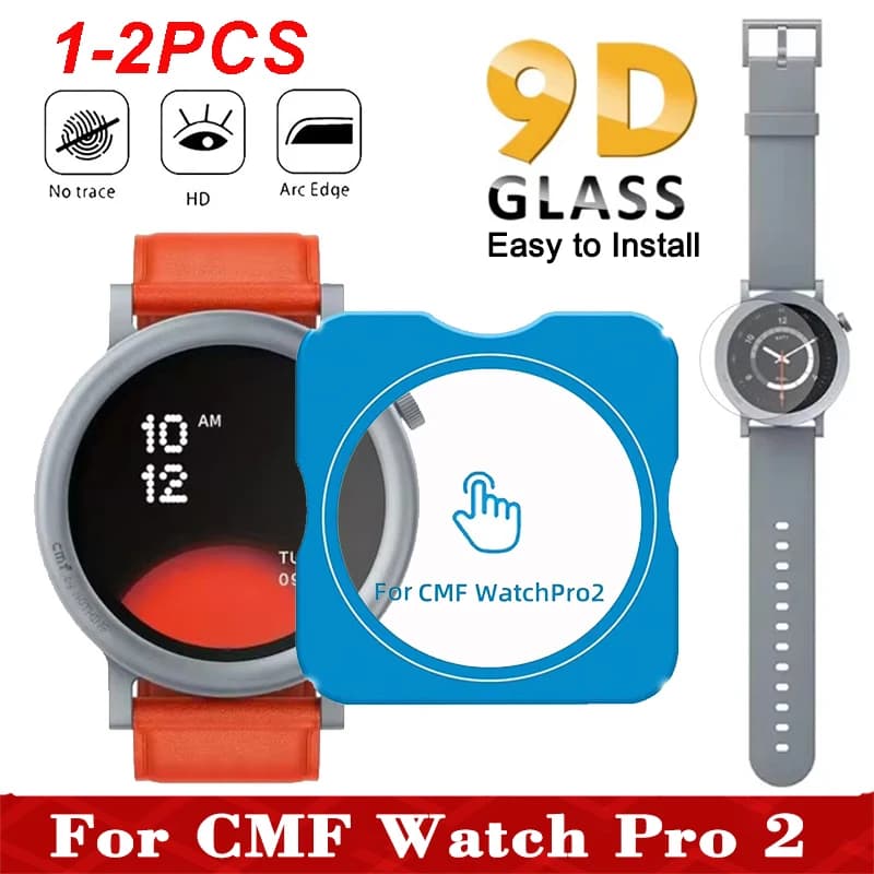 Tempered Glass for CMF Watch Pro 2 Smart Watch HD Ceiling Screen Protector for cfm Watch Pro 2 Easy Installation Glass Films