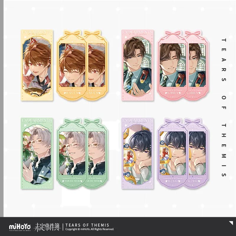 Collezione Ufficiale di Carte Commemorative MiHoYo Tears of Themis Vilhelm Richard Albert De Haspran, Regali di Natale per Cosplay Anime e Videogiochi