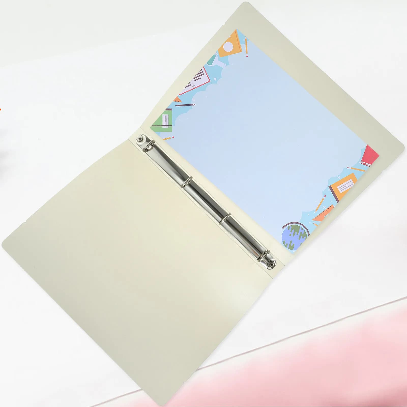 Cartella Portadocumenti Espandibile in Plastica, Organizzatore Portatile Leggero per Documenti, Borsa Portadocumenti da Ufficio, Organizzatore per Ricevute