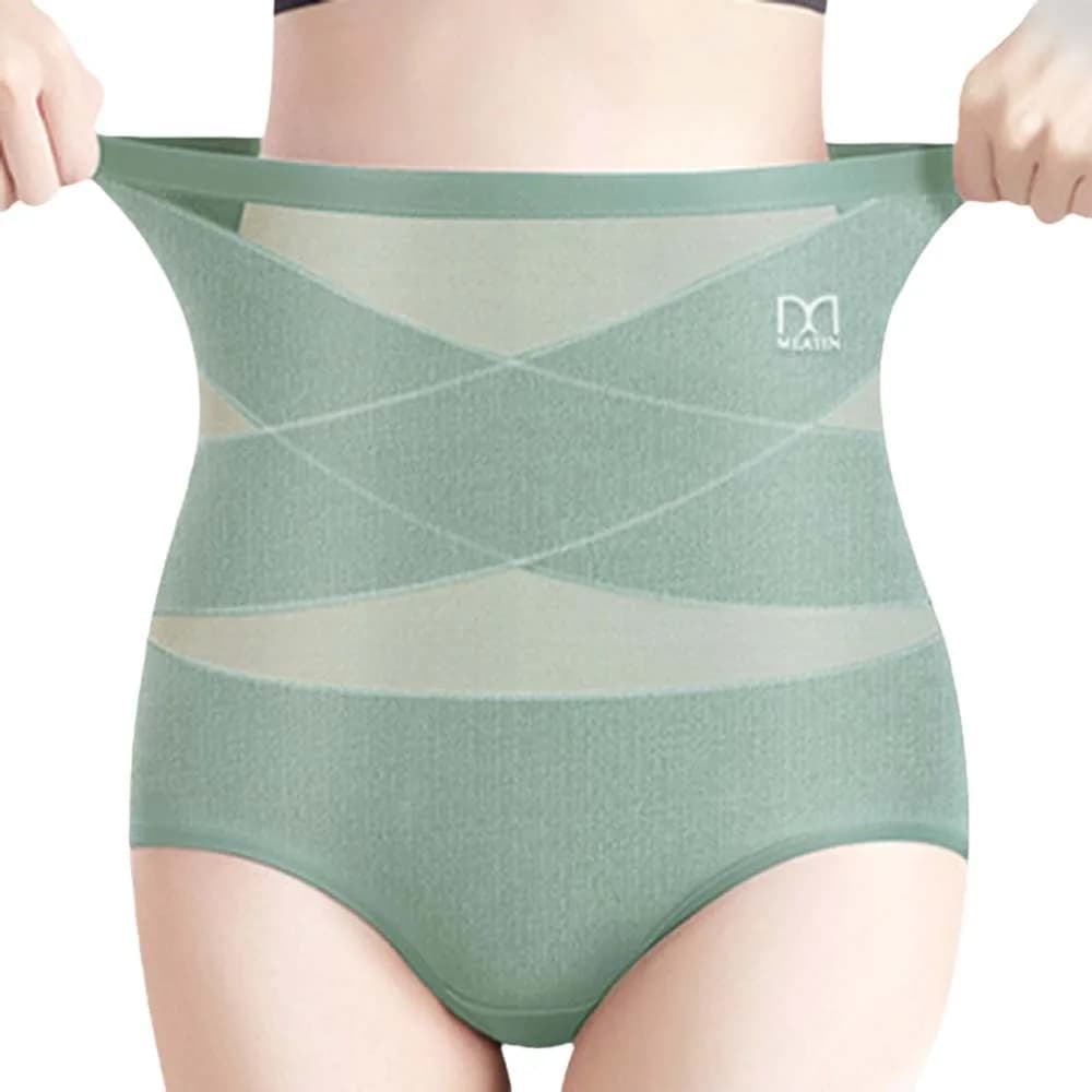 Vita alta dopo il parto Body Shaper Shapewear Mutandine di grandi dimensioni Butt Lifter Slip in cotone Vita Trainer Biancheria intima per il controllo della pancia