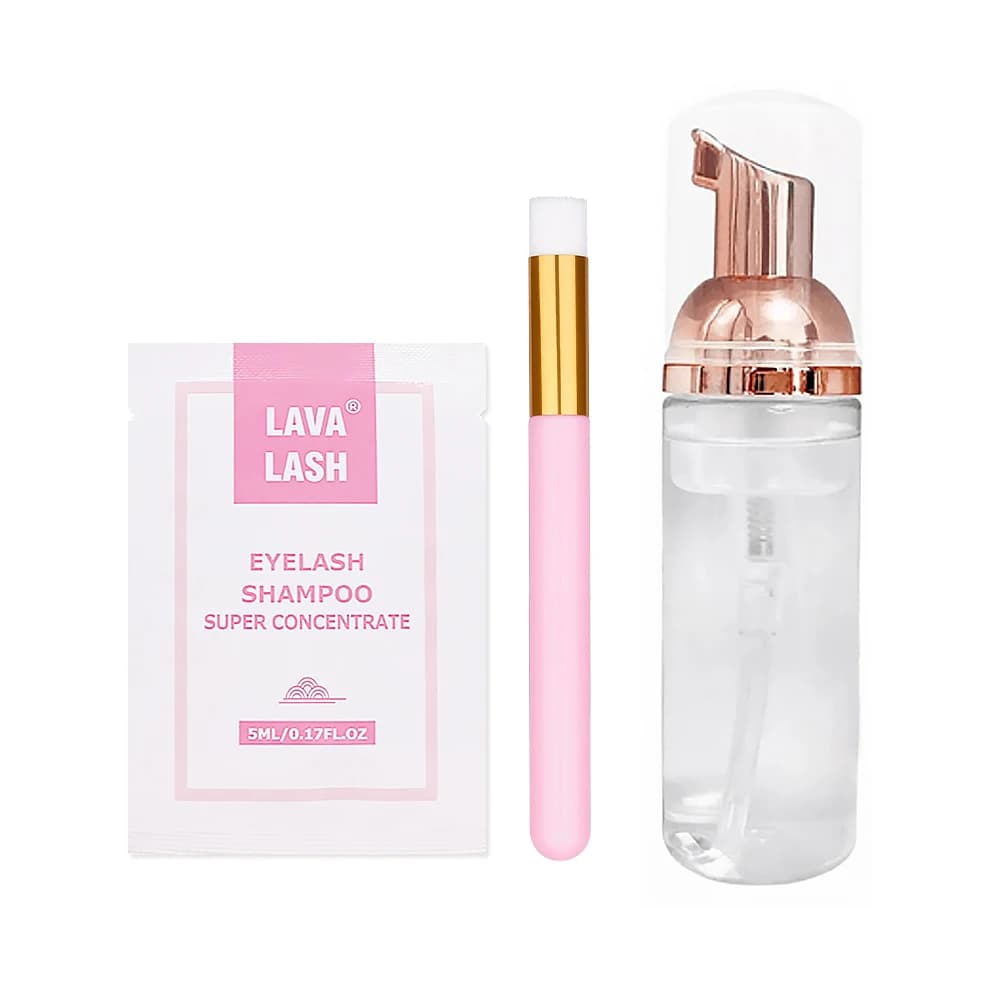 Shampoo for extension eyelashes 5 ml Detergent foam for eyelids, Washing for extensions and natural eyelashes, Removal of mascara