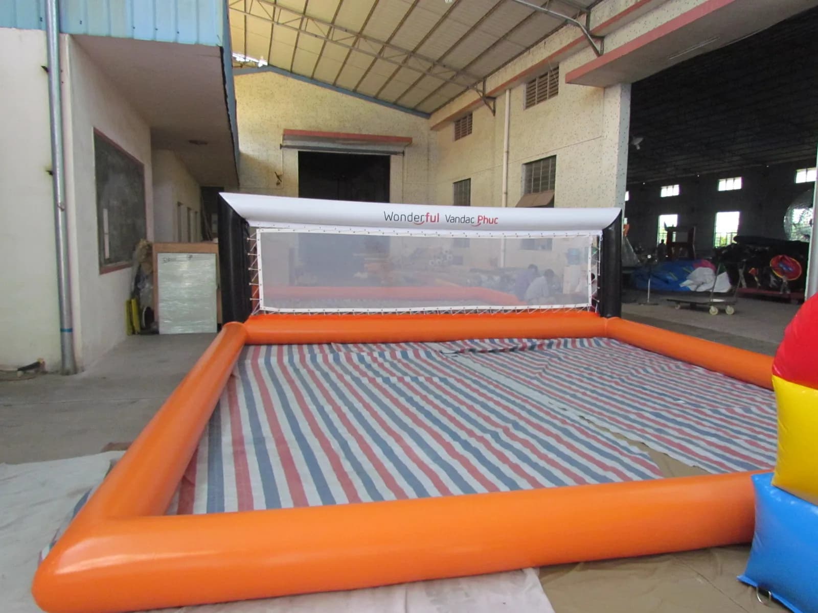 2026 Inflatable Water Volleyball Field Summer Beach / Inflatable Beach Volleyball Field for Salewoniu