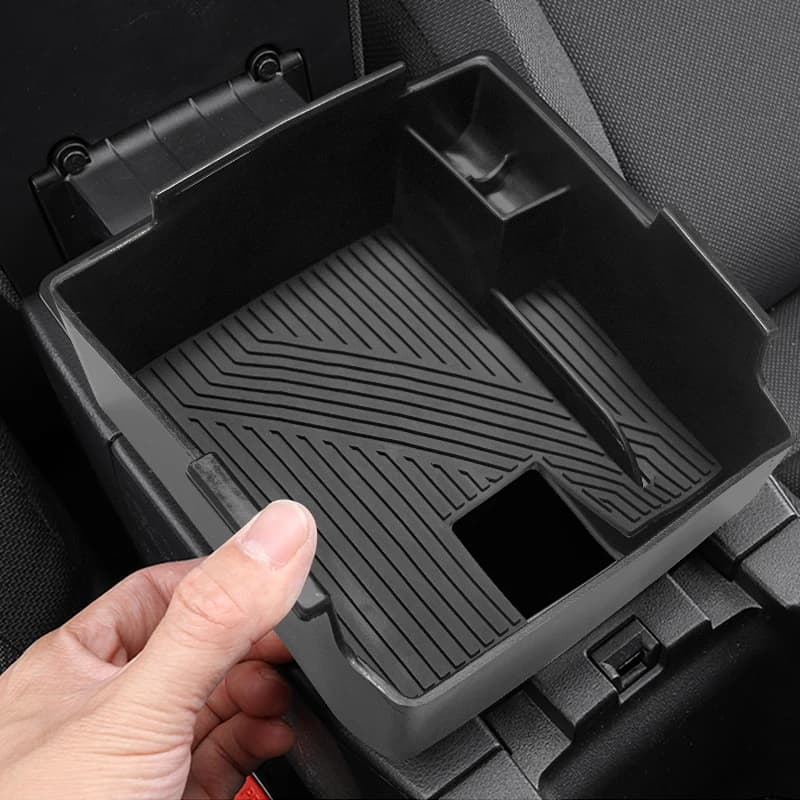 1 Pezzo Scatola Portaoggetti per Bracciolo Centrale Auto per Toyota Corolla E210 2019 2020 2021 2022 Cross Levin, Organizer Floccato per Console Centrale