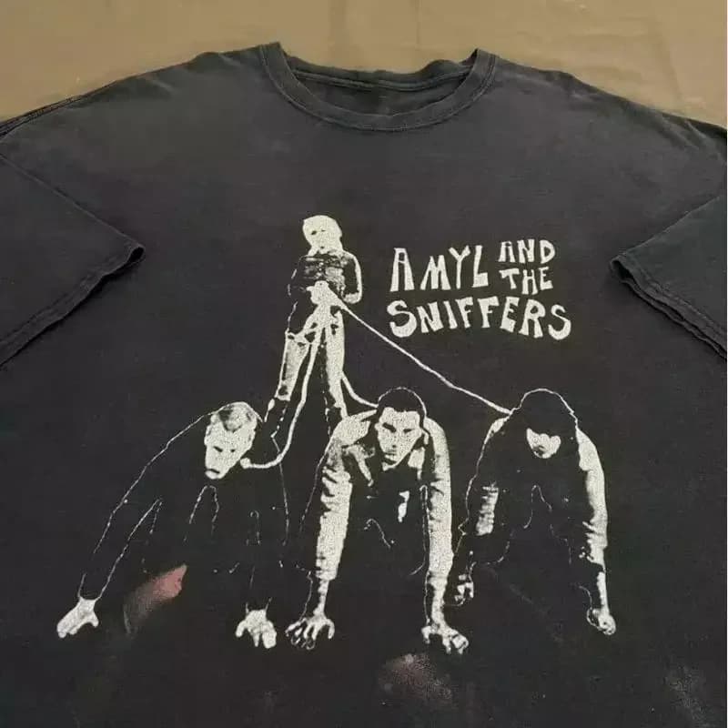 New Amyl And The Sniffers Punk For Fans S 5Xl T Shirt