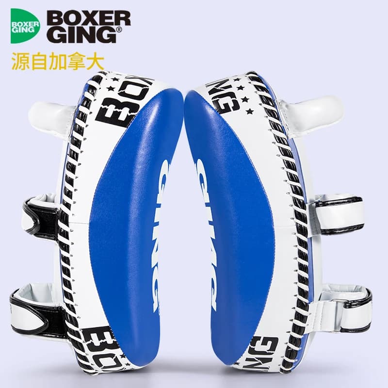 Bersaglio del piede Allenamento sportivo Boxe Muay Thai Kick Pad Scudo da allenamento Cuscinetti curvi Punch MMA Lotta Sacco da boxe Durevole 5 colori