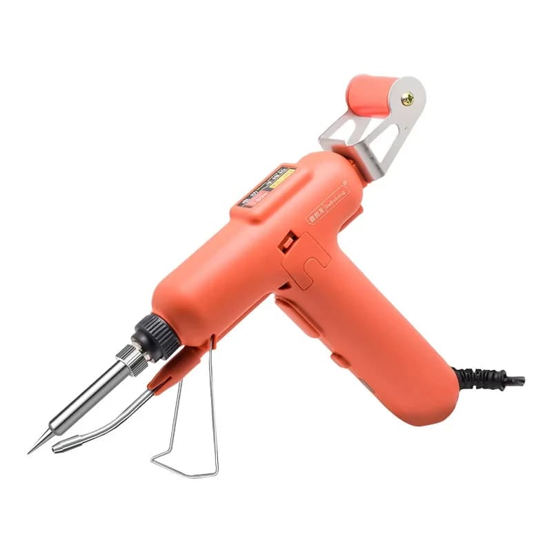 Pistola per Saldatura Elettrica Portatile da 80W con Riscaldamento Interno, Alimentazione Automatica, Strumento per Riparazioni