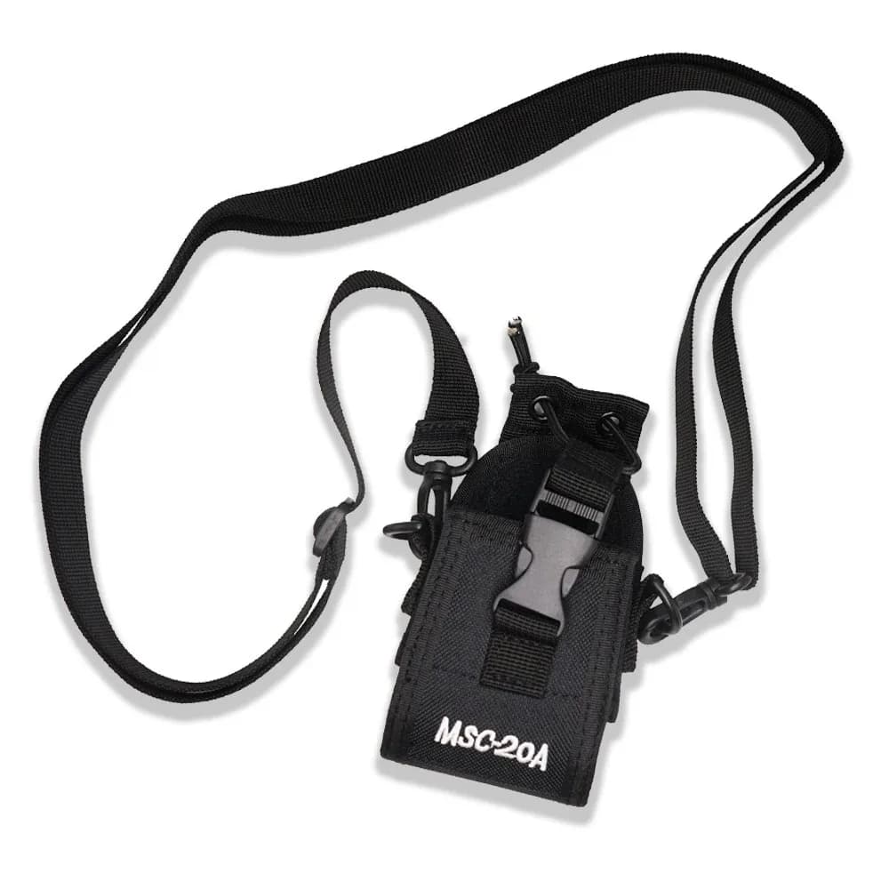 MSC-20A Nylon Walkie Talkie Borsa per Kenwood BaoFeng UV-5R BF-888S UV-82 Radio Pocket Holder Bag Pacchetto Custodia
