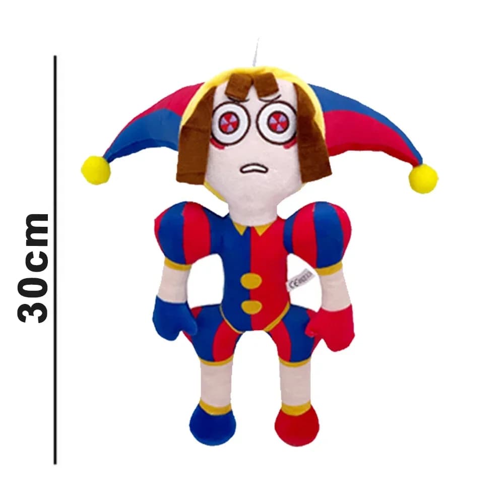 Nuovi Stili The Amazing Digital Circus Pomni Jax Peluche Anime Carino Coniglio da Teatro Bambola Cartoon Clown Regali di Natale per Bambini