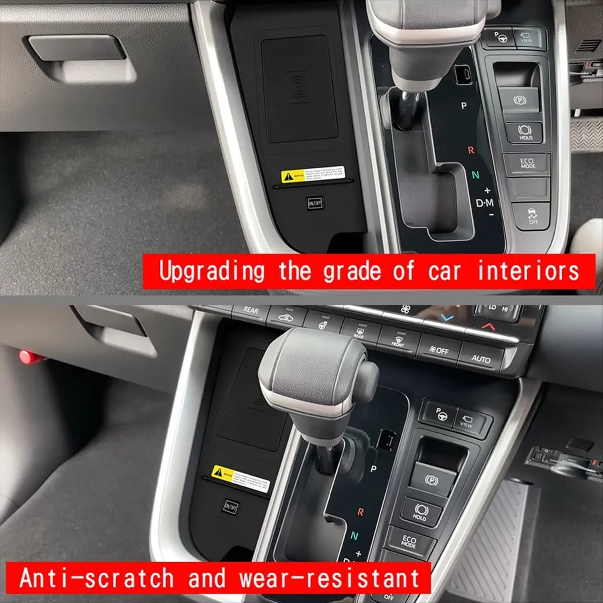 Super Sale Car Wireless Charger Panel Center Console Phone Holder Charging Plate for Toyota Voxy/Noah 90 Series 2022