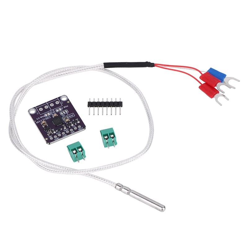 MAX31865 Resistance Temperature Detector Module RTD Sensor with PT100-PT1000 thermocouple electronic card for Arduino