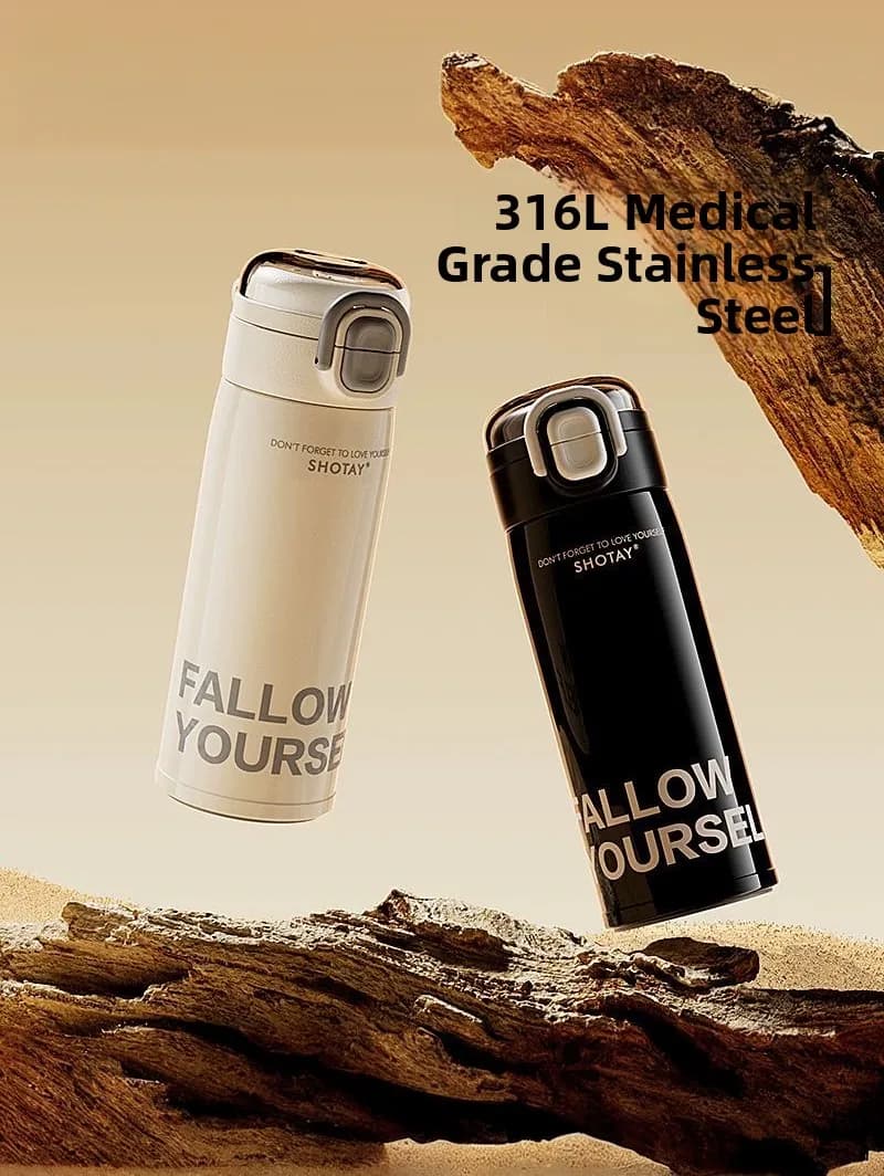 AngTai Flagip 36 in stainless steel for School, Sports, Male Model, Drinking Cup Water Sleeps