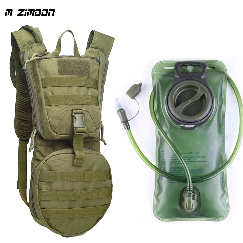Backpack for water bladder Tactical backpack for hydration Cycling springs Hiking Climbing Race Backpack for outdoor mimetic water bag