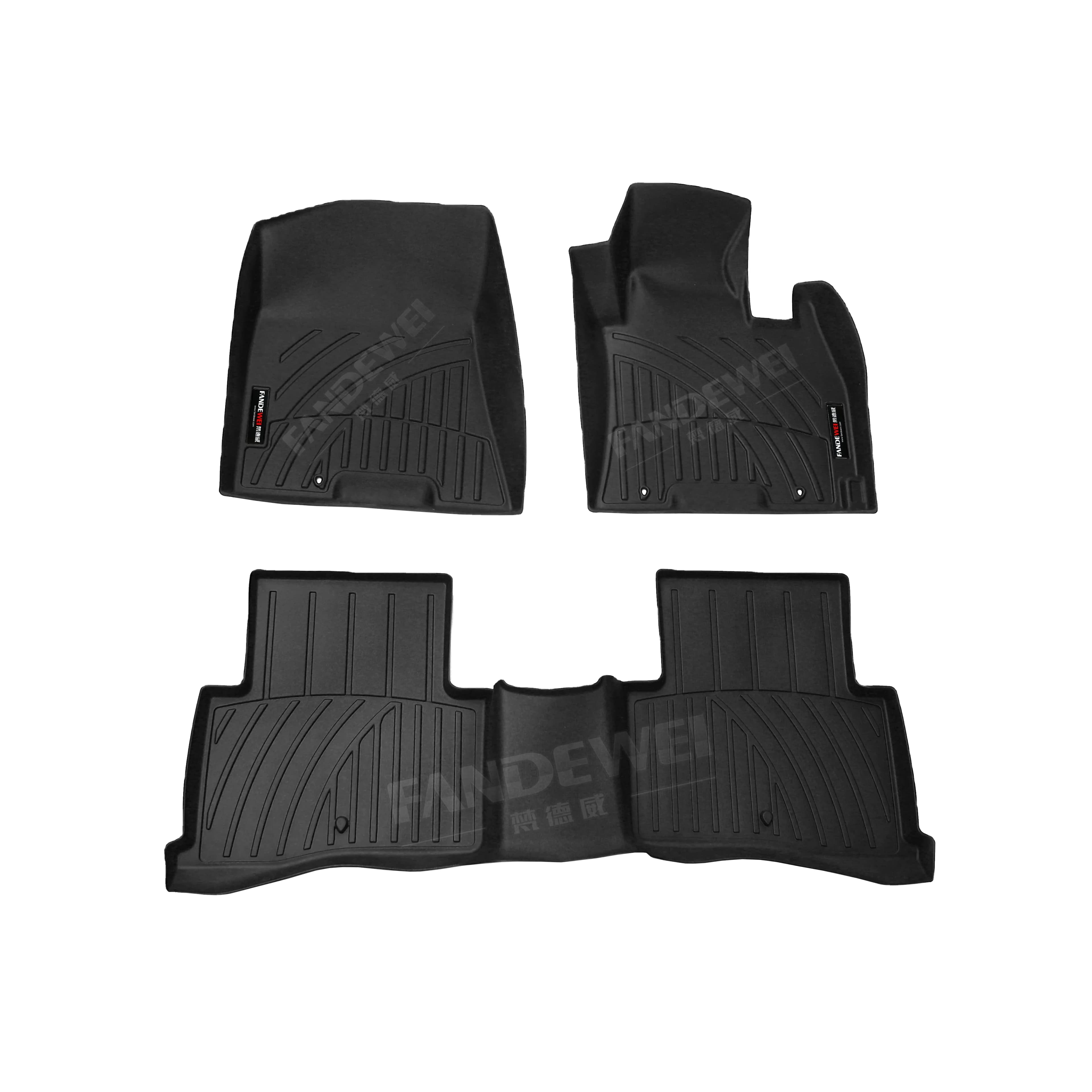 Luxury Car Mats in Moquette Easy to Clean Custom Anti-Slip for All Seasons HYUNDAI TUCSON KX5 RHD