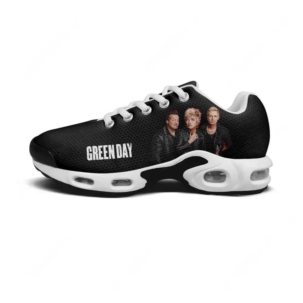 Scarpe sportive leggere Green Day, sneakers personalizzate con cuscino d'aria su misura, scarpe personalizzate con stampa per uomo, donna, adolescente, coppia
