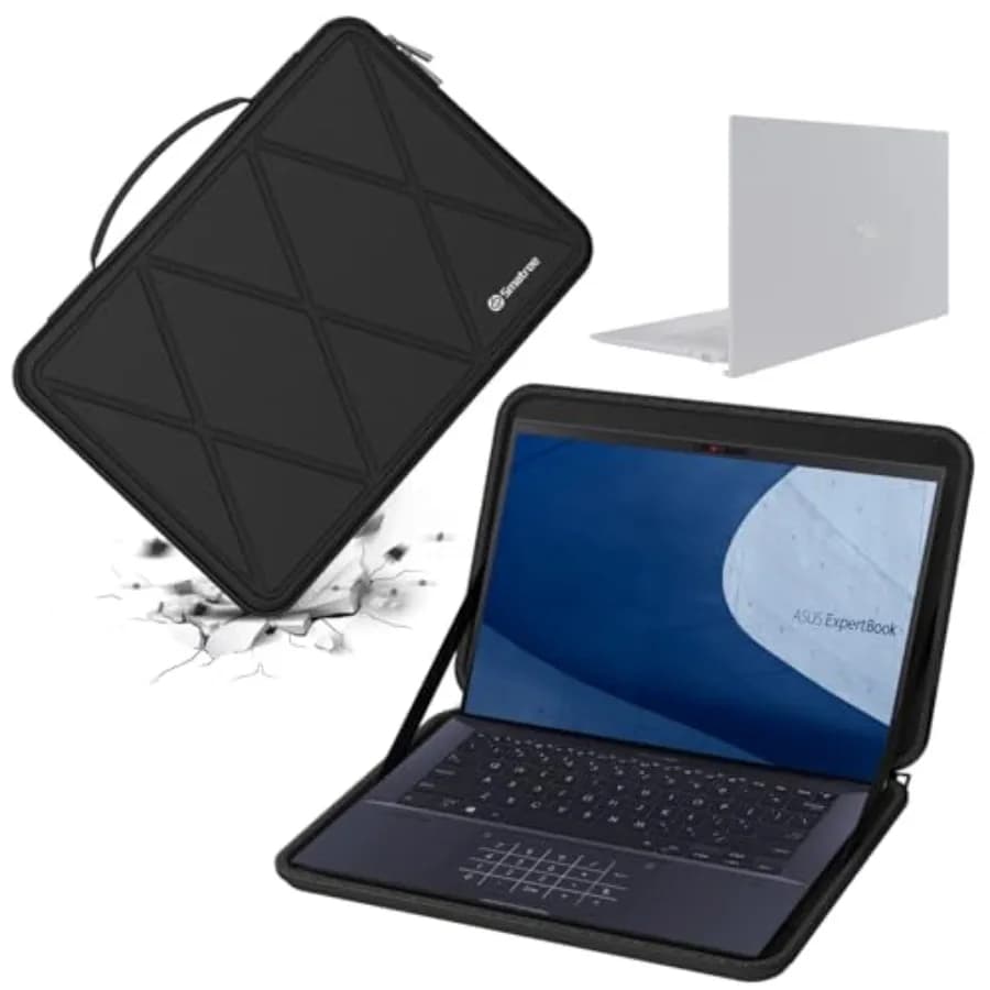 Custodia protettiva rigida in EVA compatibile con ASUS Zenbook 14 UM3406/A14 UX3407 da 14 pollici, per ExpertBook B9 OLED B9403 N da 14 pollici